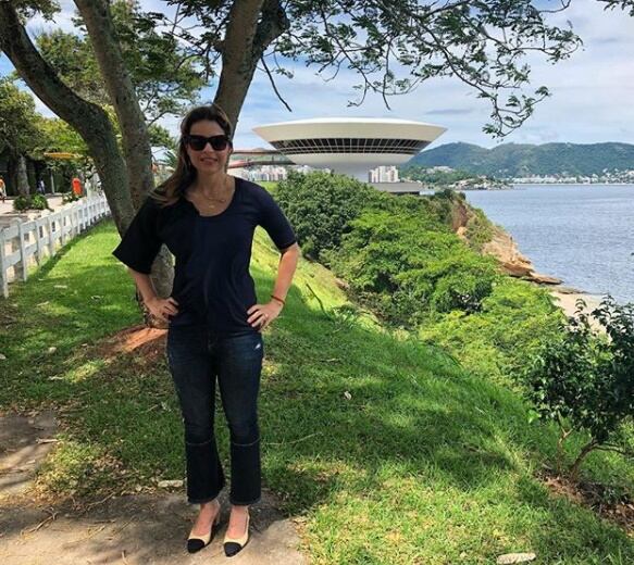 Jorge Vergara y Rossana Lerdo de Tejada de vacaciones en Brasil