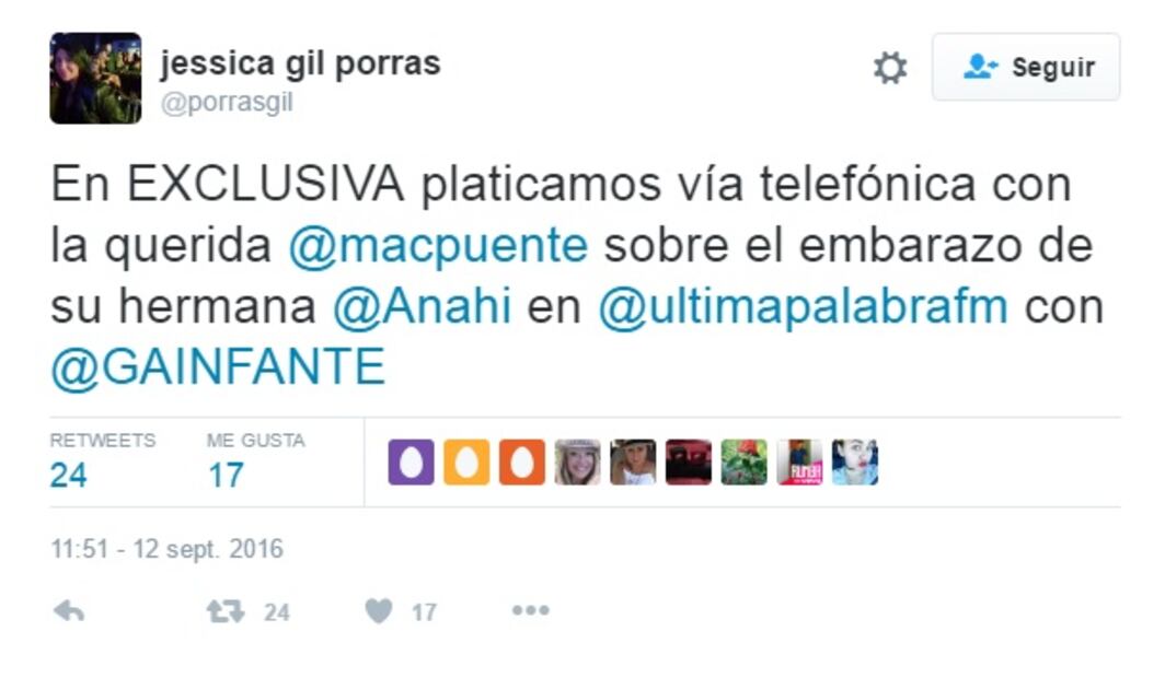 Marichelo reveló el sexo del bebé de Anahí