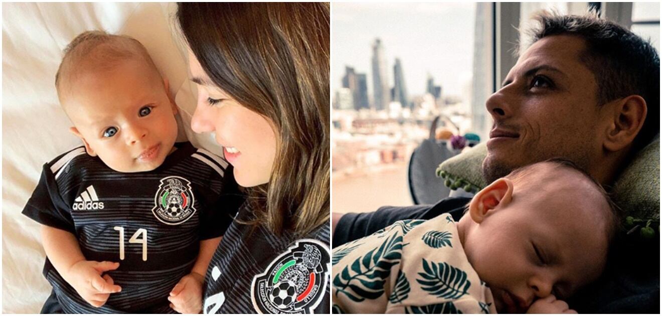 La tierna celebración de Noah, hijo de Javier 'Chicharito' y Sarah Kohan, por sus 3 meses