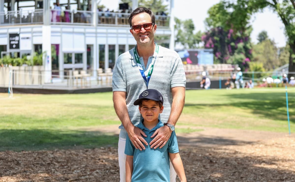 Hugo Salinas Sada y Alejandro / Foto: Esteban Torreblanca