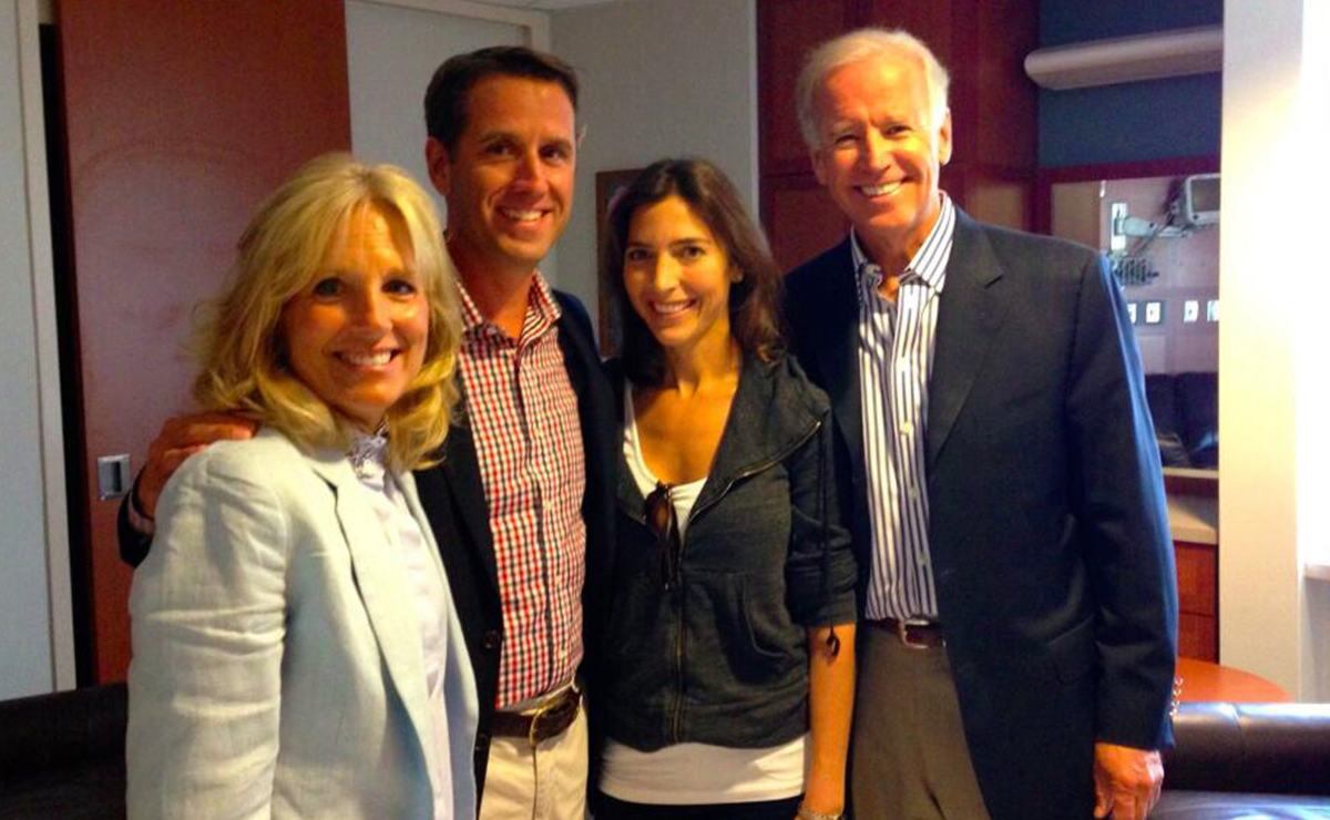 Hijo de Joe Biden habla del noviazgo que tuvo con la viuda de su hermano