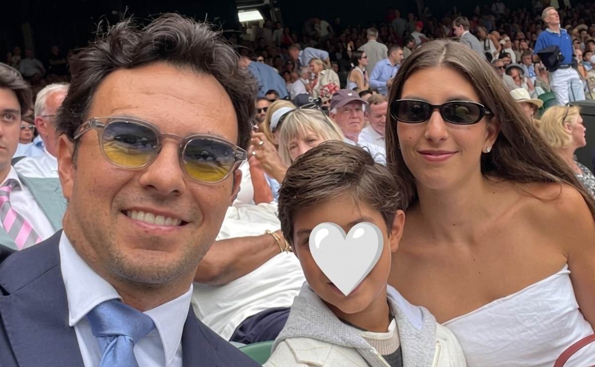 Hijo de ‘Checo’ Pérez y Carola Martínez conoce a Jannik Sinner en Wimbledon 2026