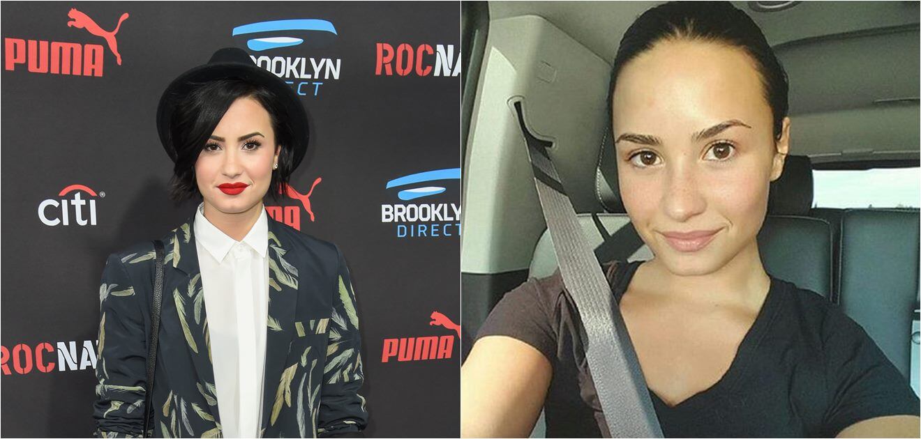 Así lucen las famosas sin maquillaje