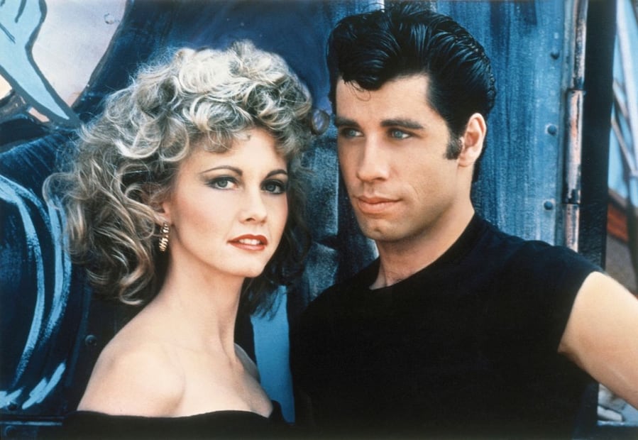 John Travolta y Olivia Newton-John en 'Vaselina' / Foto: Getty Images