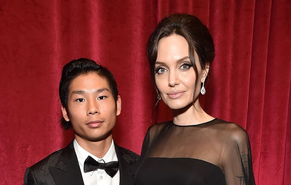 Angelina Jolie con su hijo Pax Thien / Foto: Getty Images