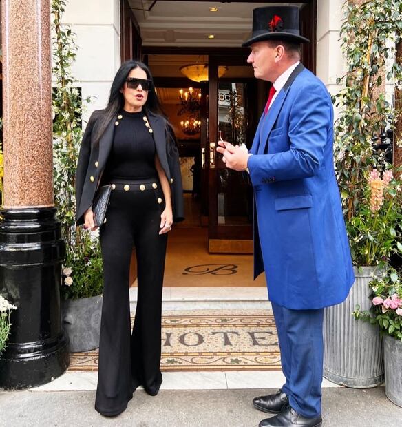 Martha Debayle en Londres / Cortesía