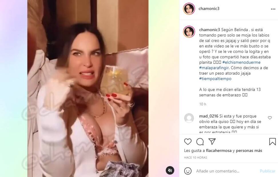 ¿Belinda embarazada? Rumores aumentan tras revelador video 