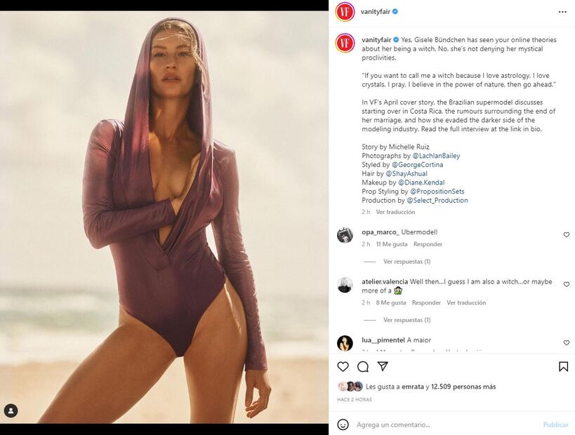Gisele Bündchen niega romance con el millonario Jeffrey Soffer y explica las razones de su divorcio de Tom Brady