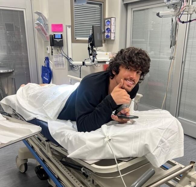 Alex Fernández sufre accidente en Vail / Foto: Instagram - @alexfernandez.g