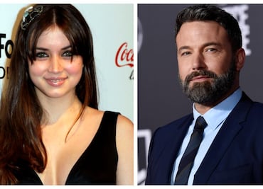Ben Affleck y Ana de Armas, muy enamorados con todo y cubrebocas