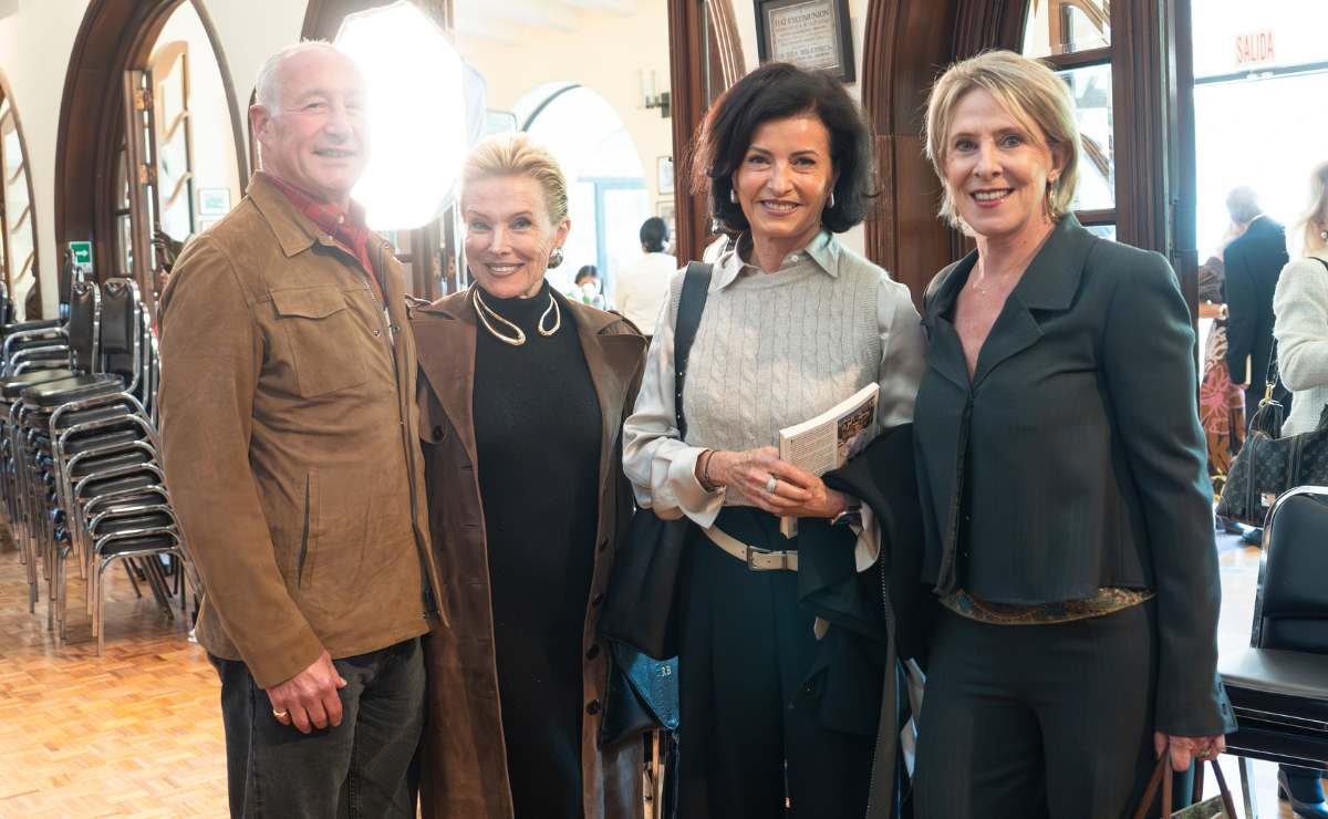 David Finkelstein, Raquel Bessudo, Gaby Vargas y Claudia Dorenbaum / Foto: Héptor Arjona