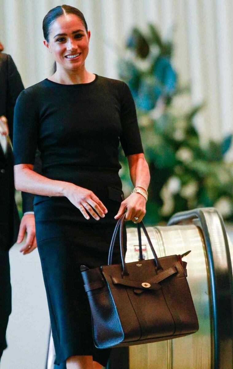 Meghan Markle y el príncipe Harry llegan tomados de la mano a la ONU