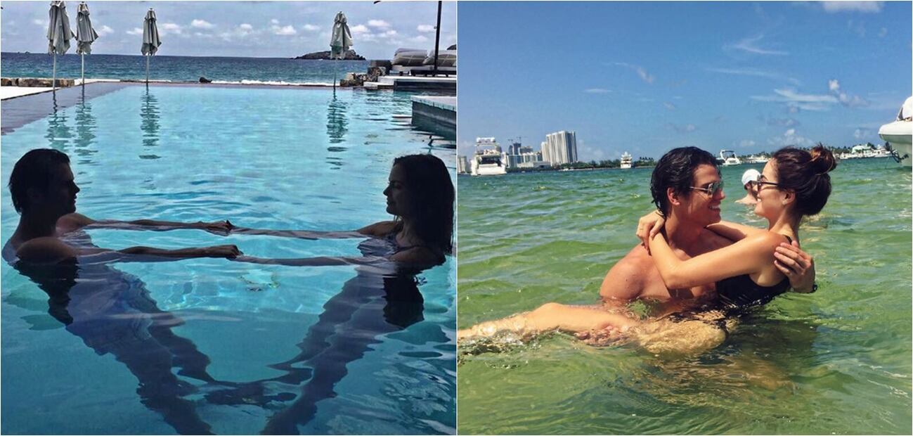 El álbum romántico de Ximena Navarrete y Juan Carlos Valladares 