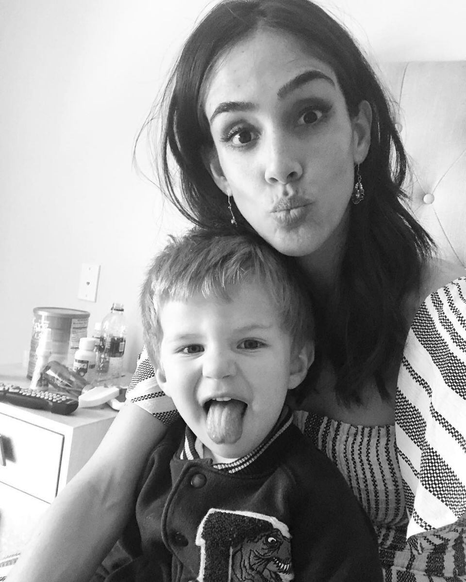 Así de grande está el hijo de Sandra Echeverría y Leo de Lozanne