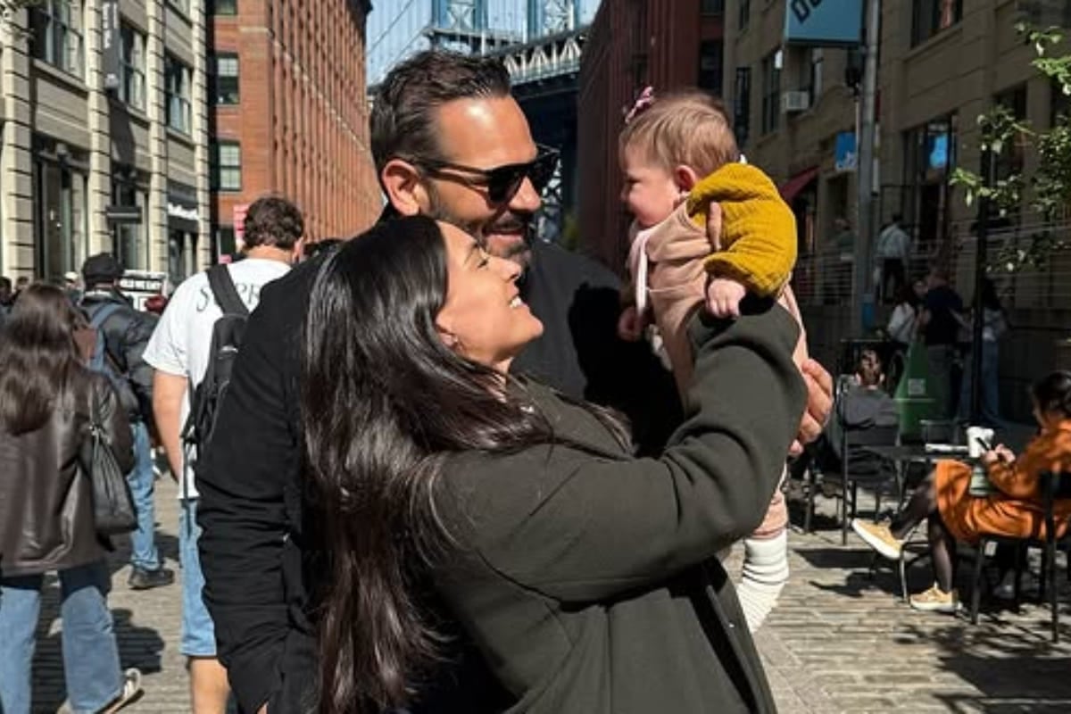 Aria, hija de Ana Brenda y Zacarías Melhem / Foto: Instagram