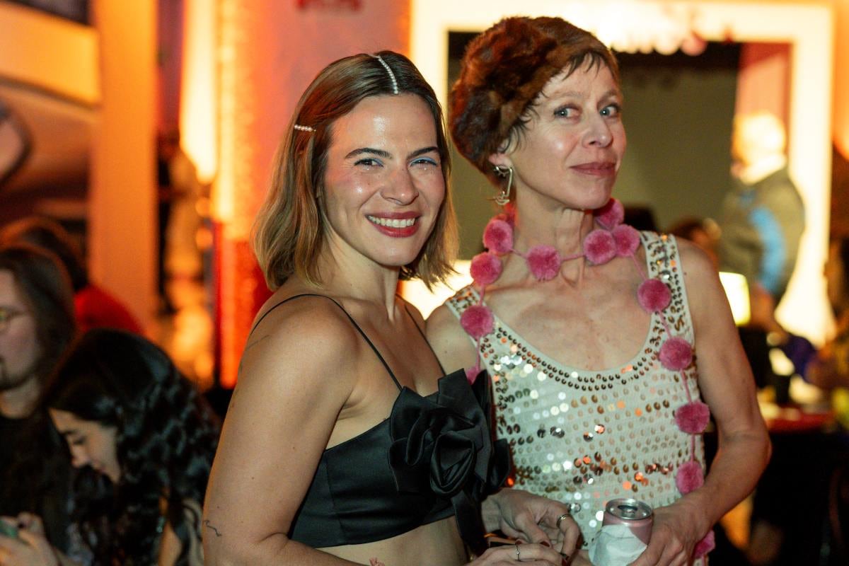 Andrea Nones y Galia Eibenschutz. (Foto: Héctor Arjona)