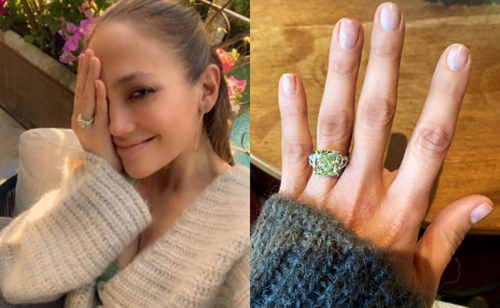 Jennifer Lopez sumará la argolla matrimonial que le obsequió Ben Affleck / Foto: Instagram