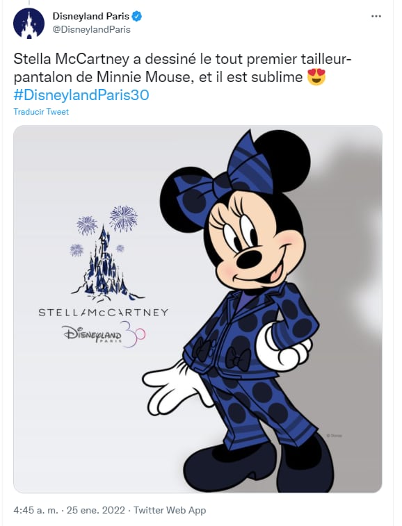 Minnie Mouse deja el vestido y se pondrá pantalones para aniversario de Disneyland