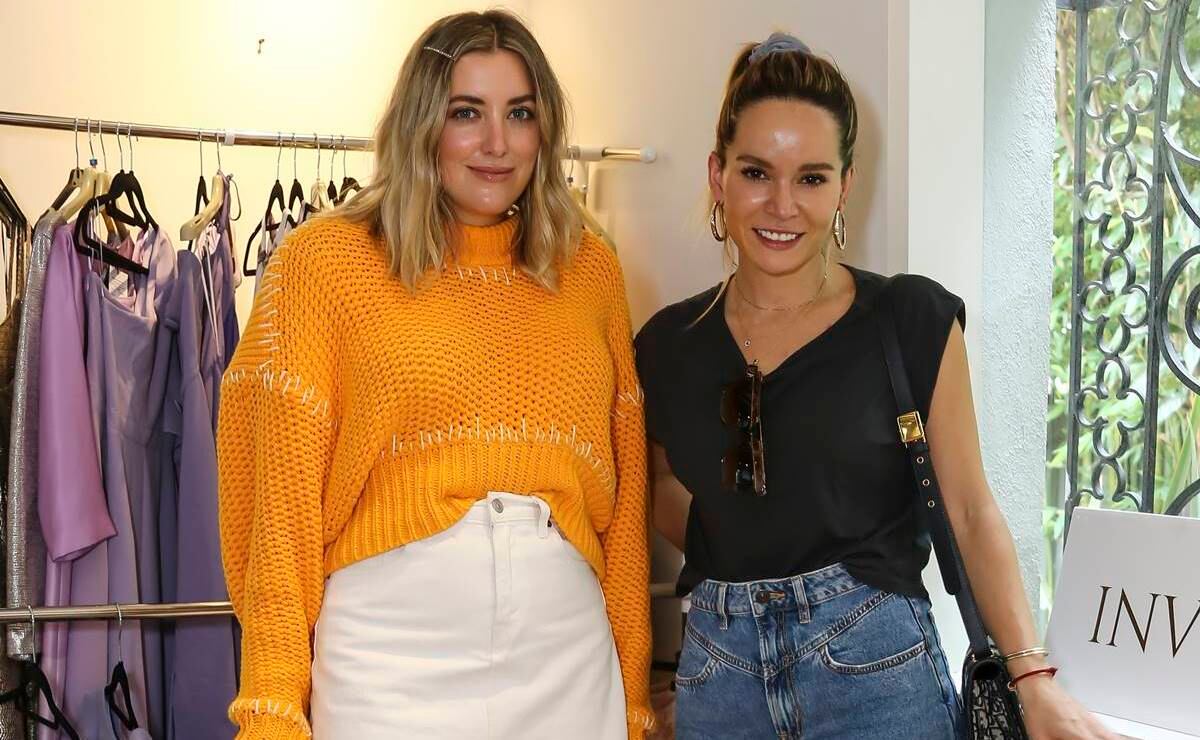 Sofía Lascurain y Cassandra de la Vega en opening de Invitadísima