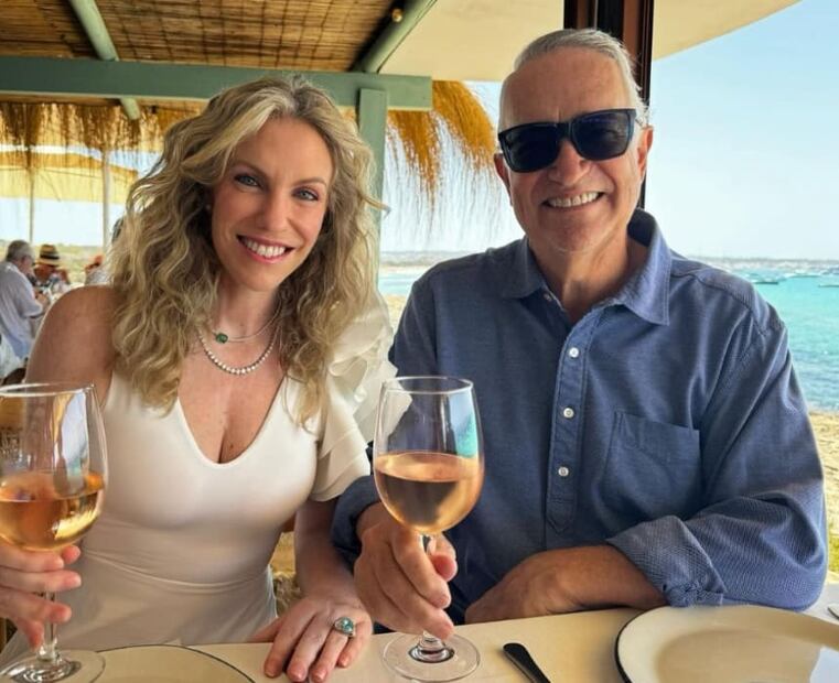 Ricardo Salinas Pliego con su hija Ninfa Salinas Sada / Foto: Instagram