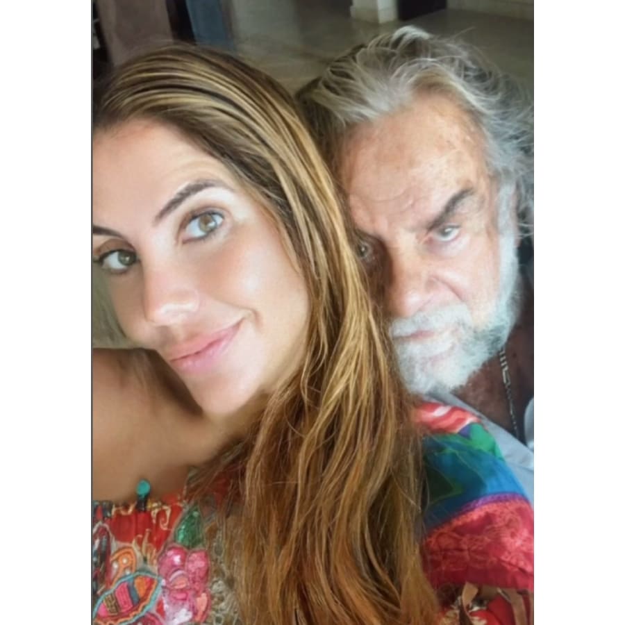 Ximena Moctezuma con Cayetano Moctezuma de la Fuente, su papá / Foto: Instagram