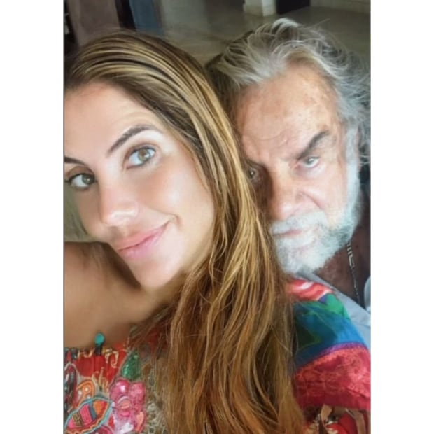 Ximena Moctezuma con Cayetano Moctezuma de la Fuente, su papá / Foto: Instagram