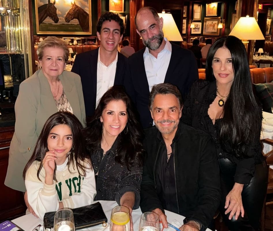 La celebración de cumpleaños de Eugenio Derbez en Nueva York / Foto: Instagram