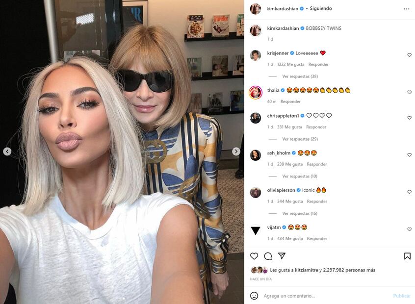 Kim Kardashian aturde con un vestido lencero transparente de Skims