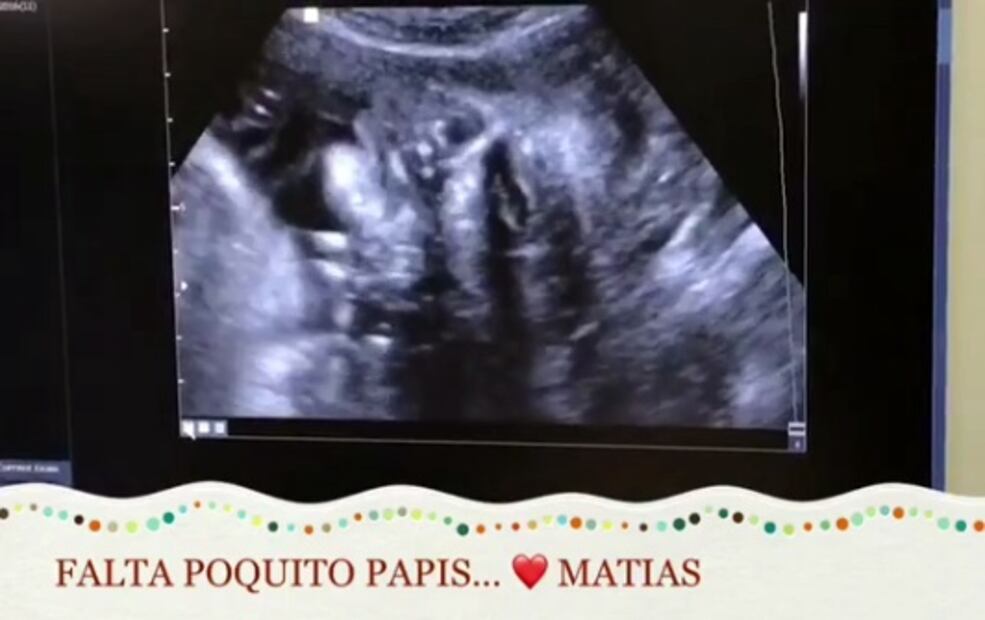 Marjorie de Sousa en su último mes de embarazo