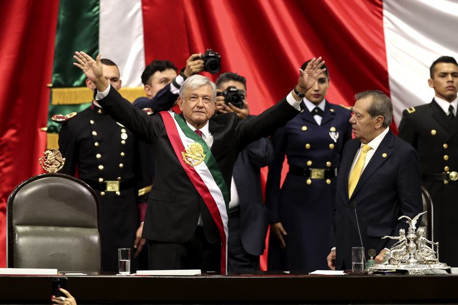 Los personajes de la toma de posesión de AMLO