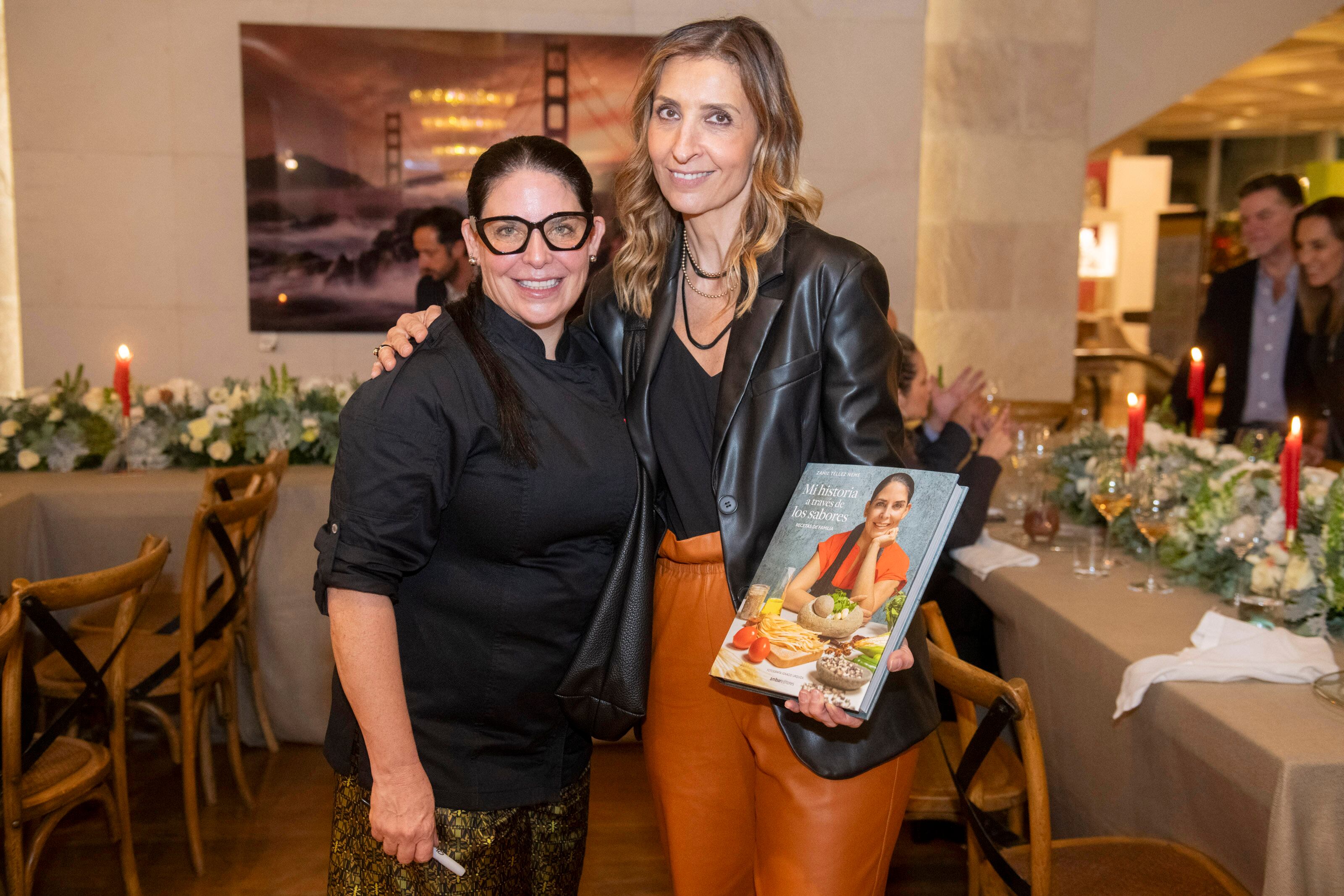 Zahie Téllez y Maria Martha Agraz. (Foto: Especial)