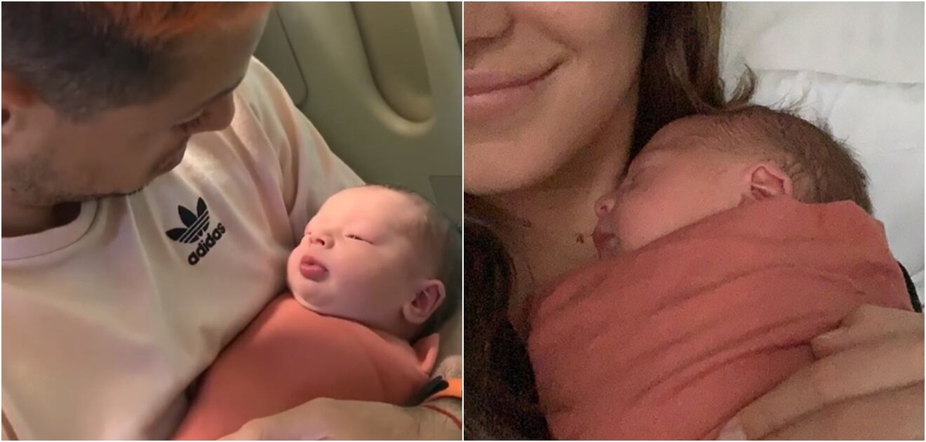 Sarah Kohan, esposa de 'Chicharito', en apoyo a la lactancia materna con tierna imagen
