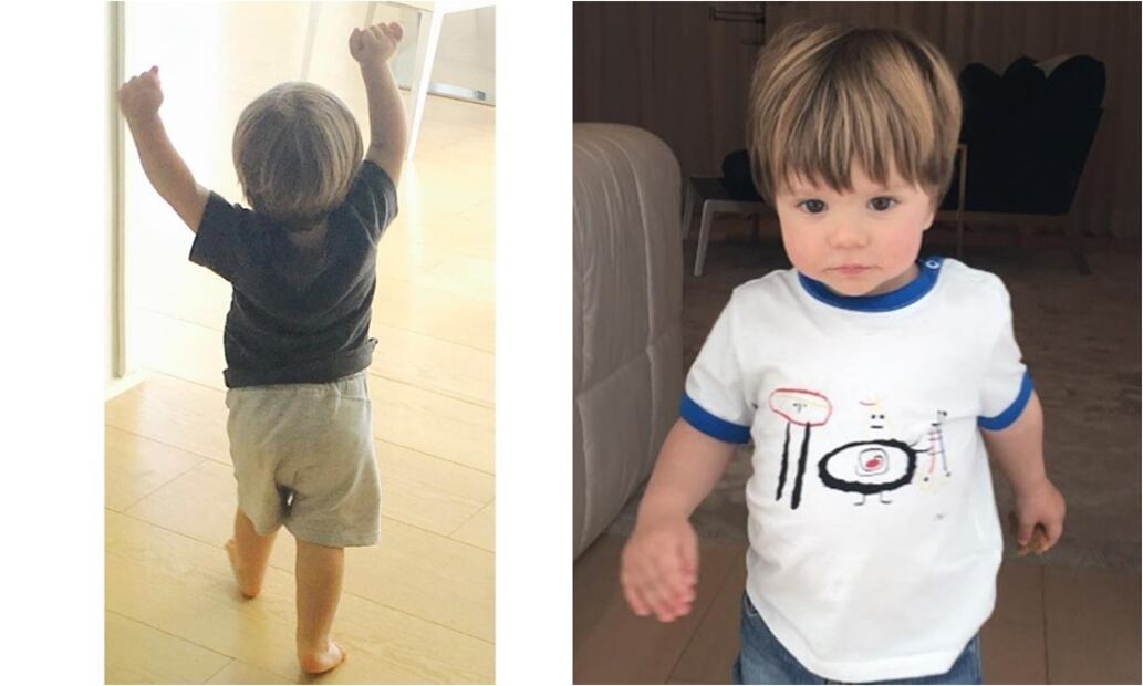 Las últimas fotos de los hijos de Shakira 