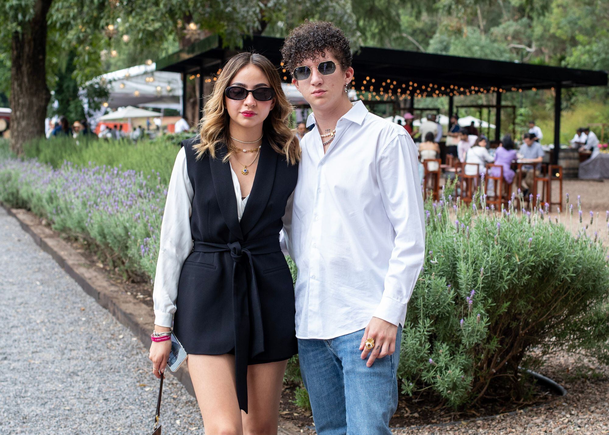 Michelle Lira y Max Calderón. (Foto: Edgar Silva Fuentes para VIP)
