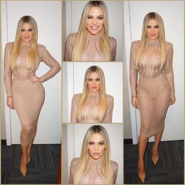 Así cambió el cuerpo de Khloé Kardashian