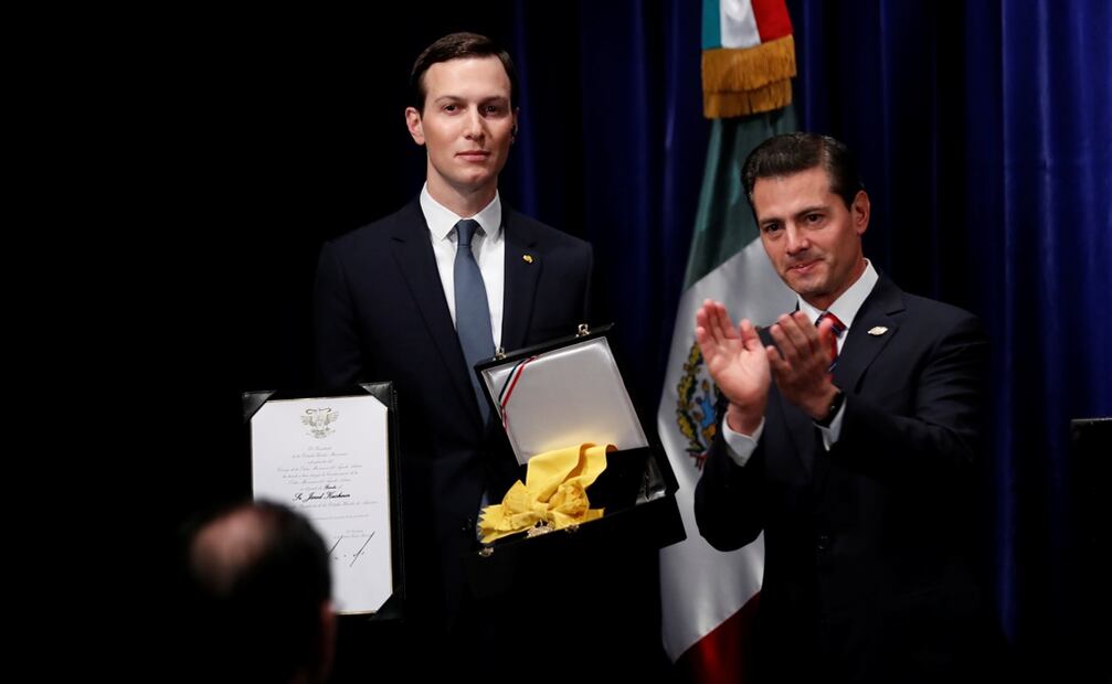 Quién es el yerno de Trump al que EPN entregó la Orden Mexicana del Águila Azteca