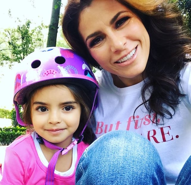 Alessandra Rosaldo con su hija Aitana / Foto: Instagram