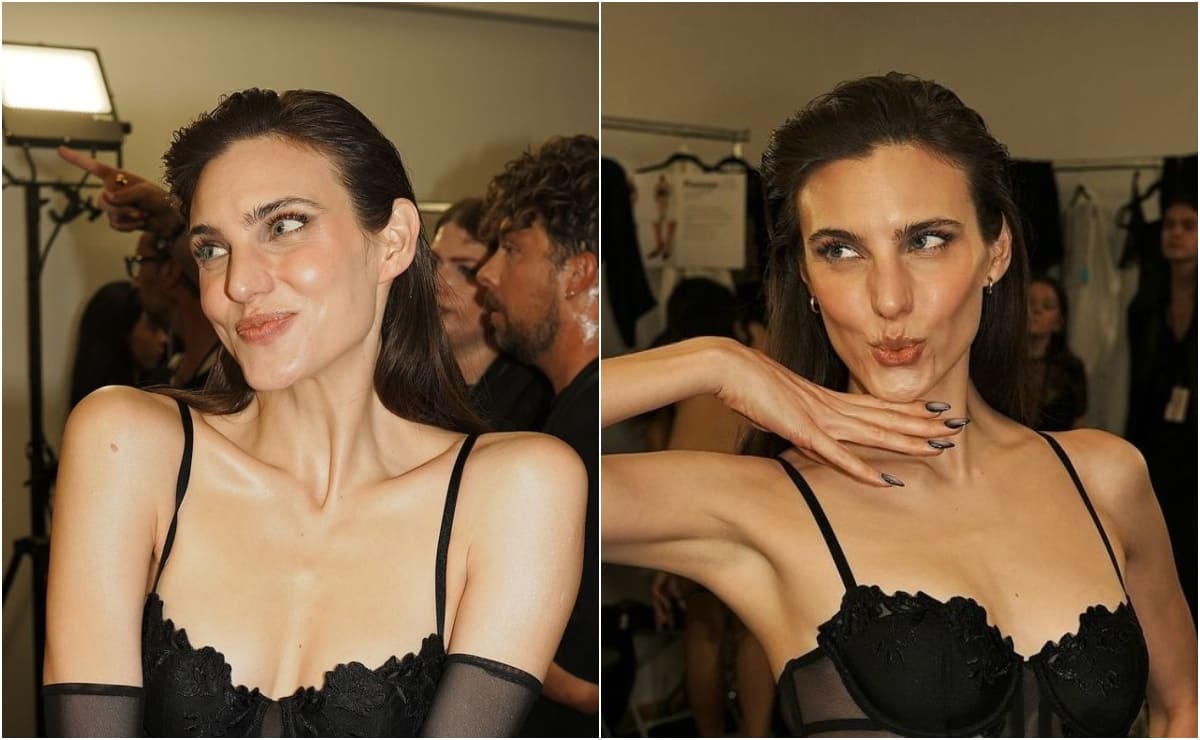 Macarena Achaga, deslumbrante, vuelve a conquistar la Semana de la Moda de París