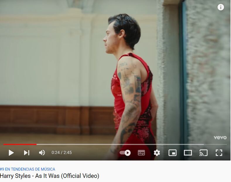 Harry Styles y los increíbles outfits de su video "As It Was": te contamos todo 