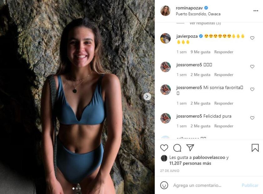Hija de Mayrín Villanueva, Romina Poza, presume a su novio