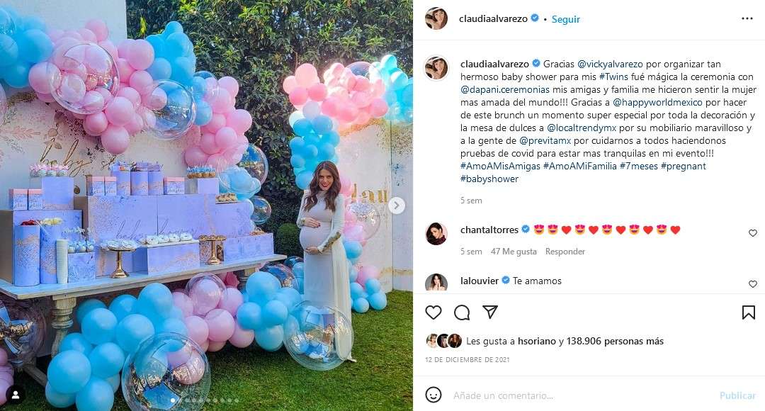 Claudia Álvarez vuelve a ver a sus mellizos recién nacidos tras superar Covid