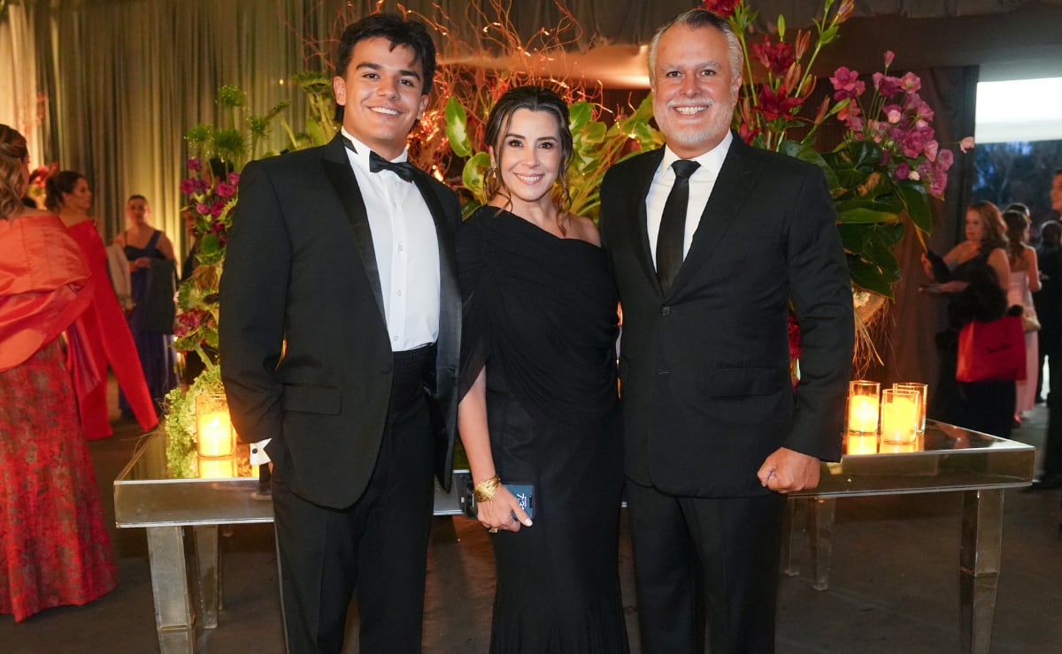 José Juan Delgado Pintado, Georgina y José Juan Puntafi. (Foto: Leonardo Gómez)