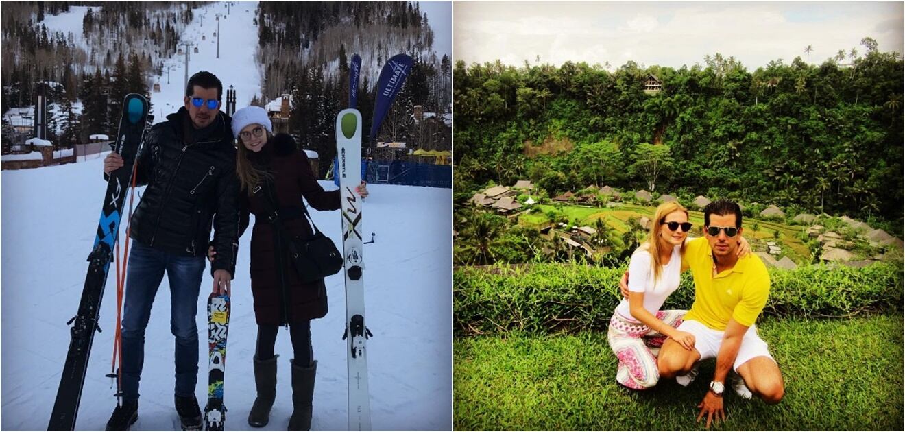 <p>Alejandro Valladares y Miriam Huber anuncian que se convertirán en padres por primera vez.<strong> (Fotos: Instagram)</strong></p>
