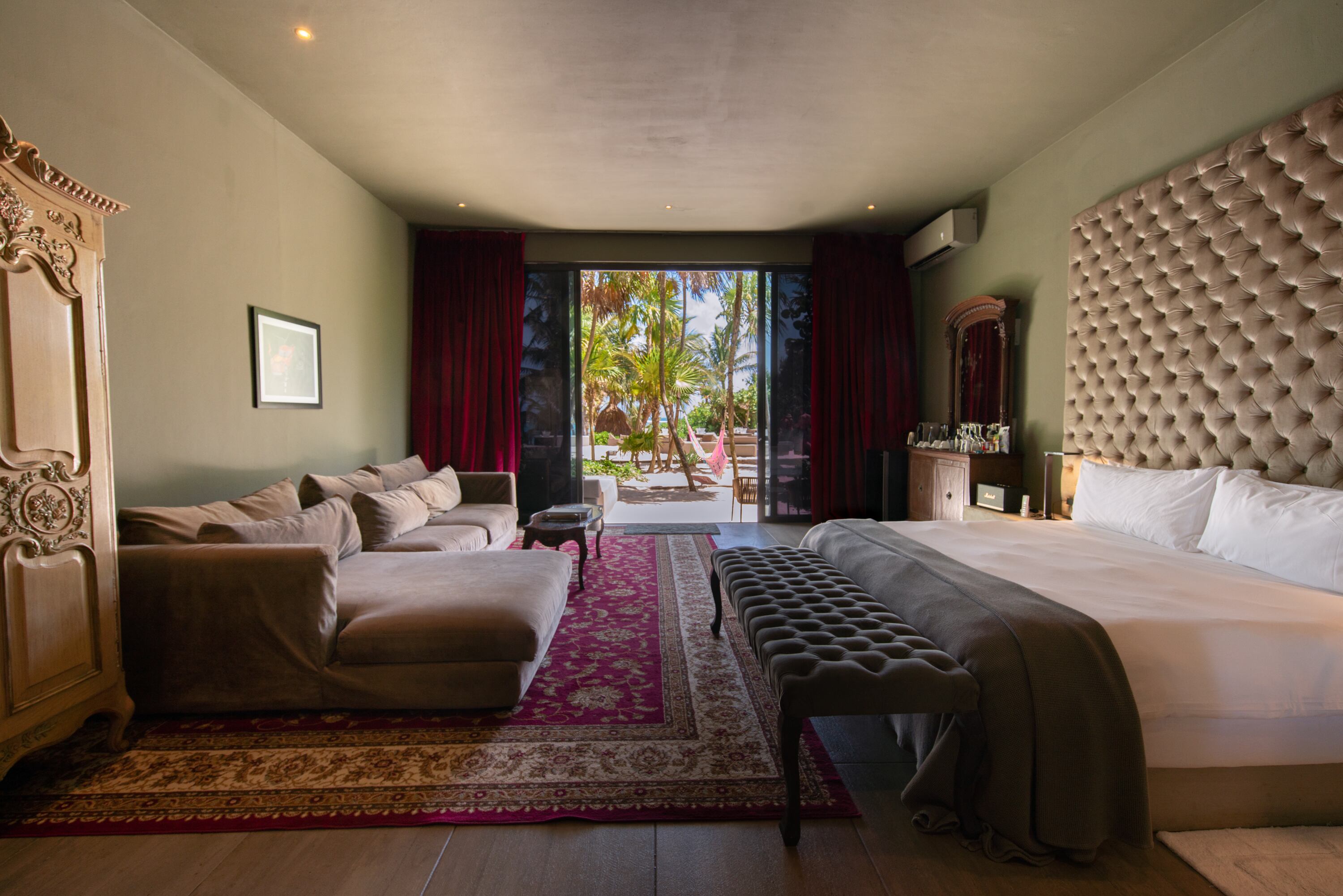 Junior Suite Beach Front de Casa Malca. Foto: Cortesía