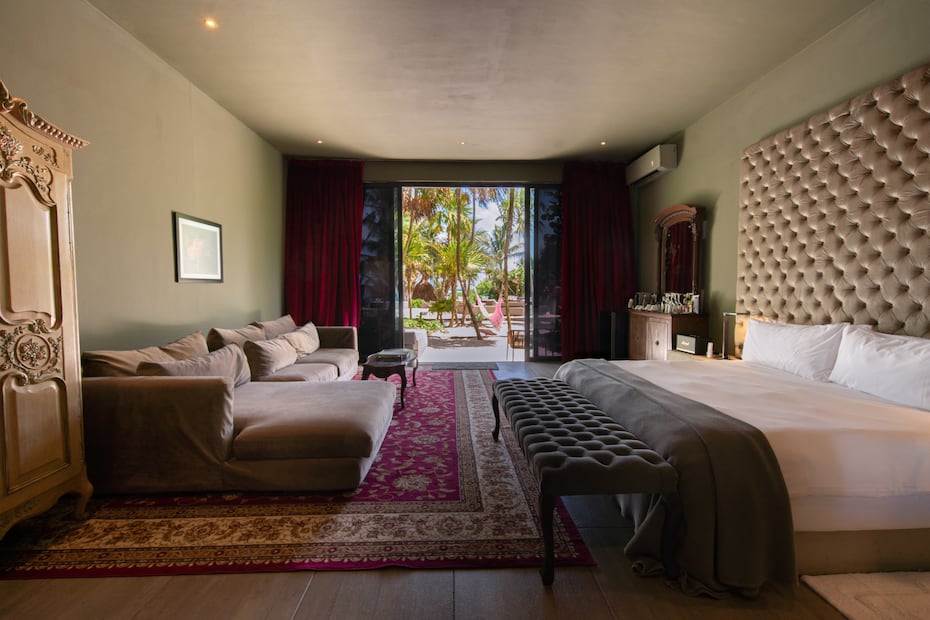 Junior Suite Beach Front de Casa Malca. Foto: Cortesía