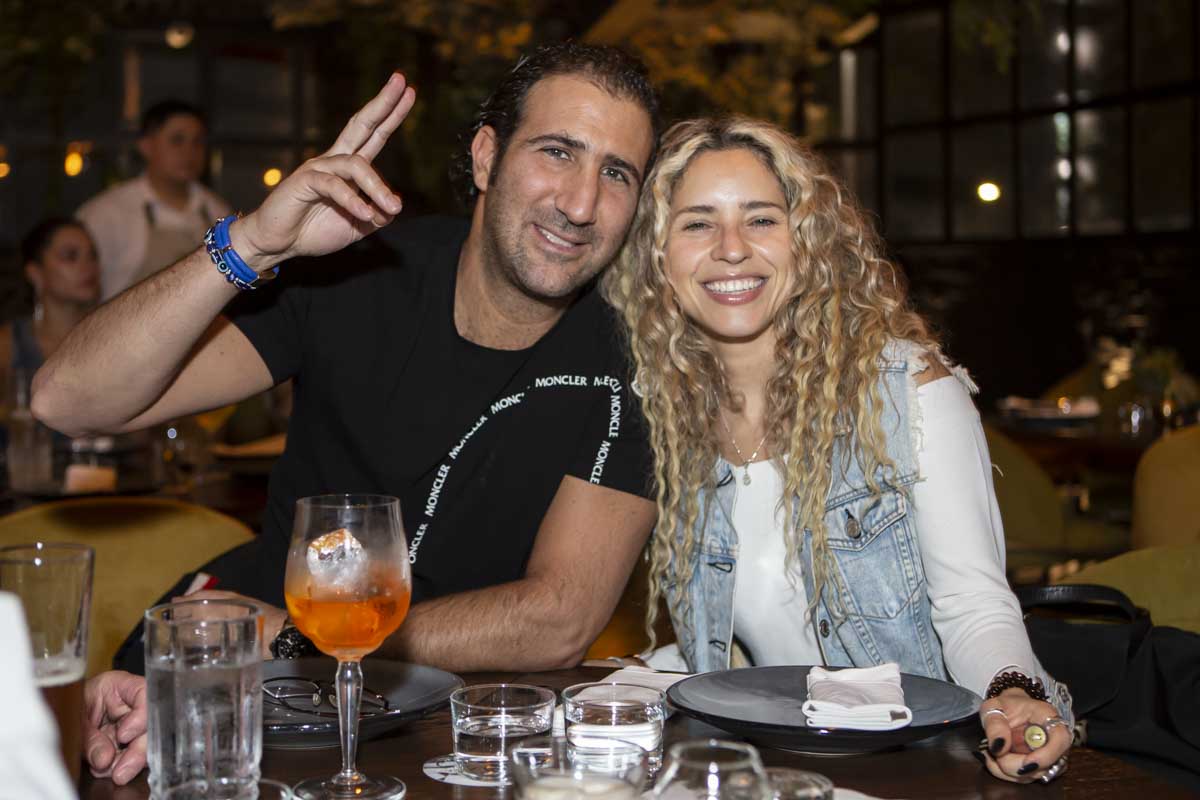 Isaac Moghrabi y Carlotta Herrera. (Foto: Esteban Torreblanca)