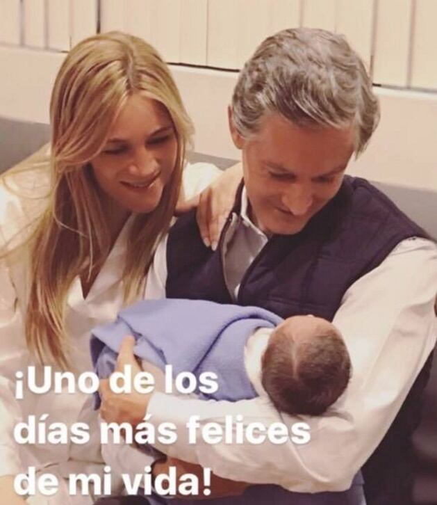 Nace el hijo de Alfredo del Mazo Maza y Fernanda Castillo