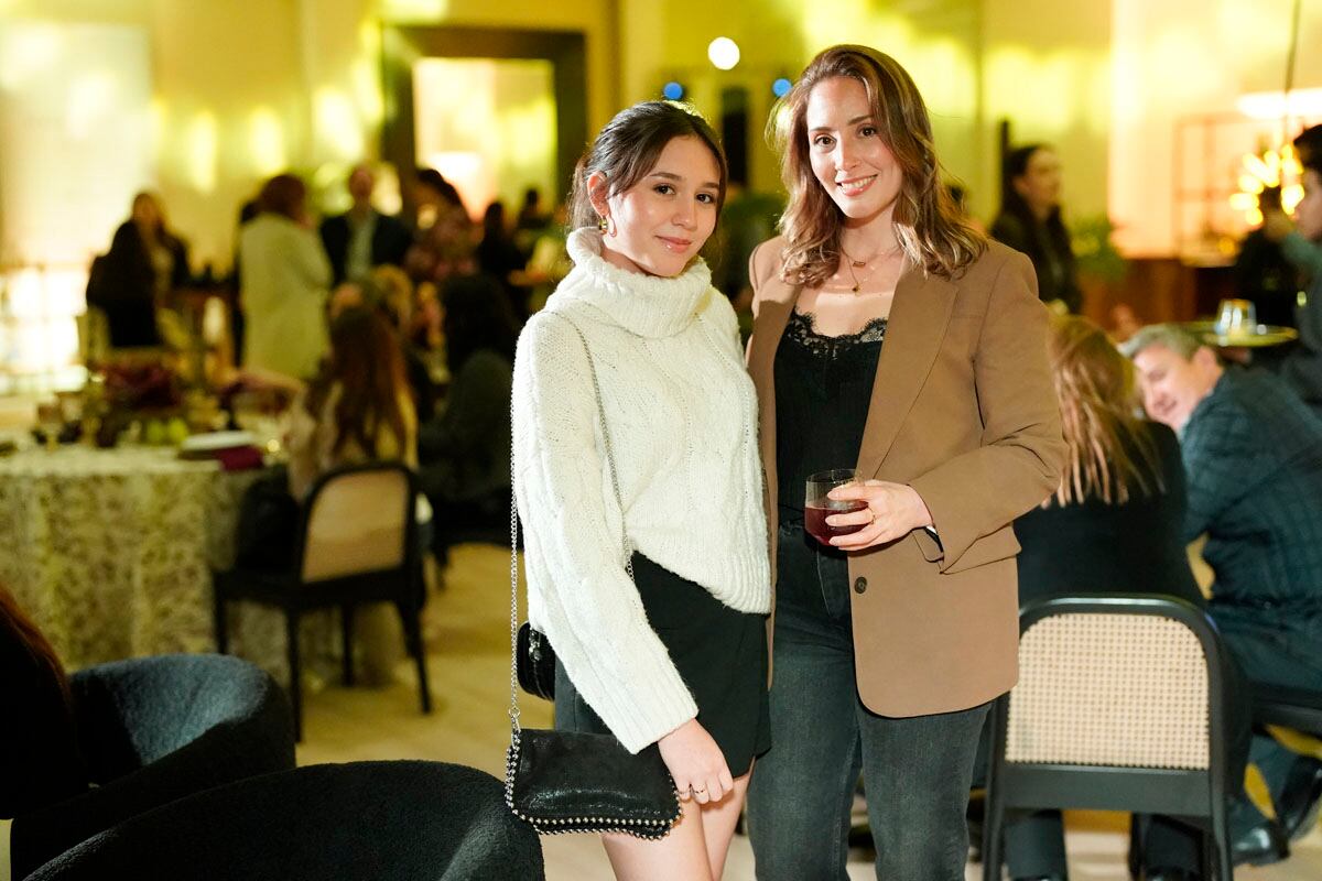 Valentina López y Talia Cardona. (Foto: Leonardo Gómez)