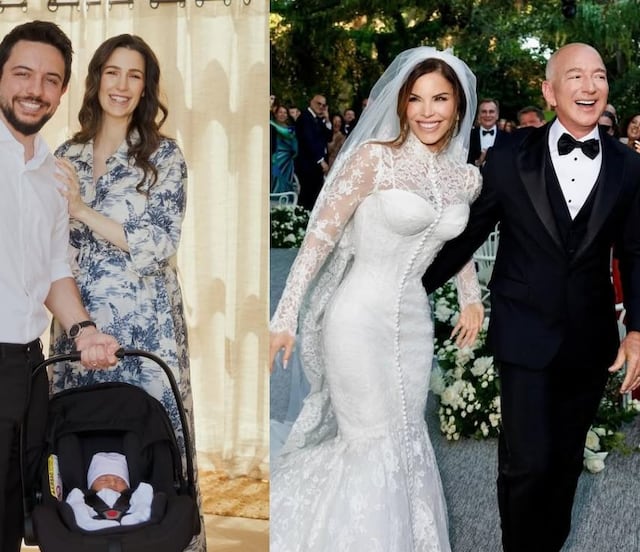 El príncipe Hussein y más royals presentes en la boda de Jeff Bezos y Lauren Sánchez