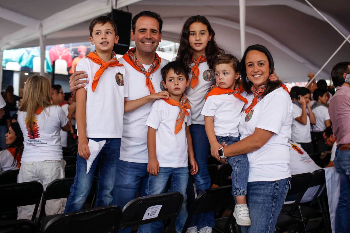 José Pablo, Juan Carlos Poulat, Luis, Emma,  Patricio y Guadalupe Abascal.  (Foto: Esteban Torreblanca)